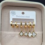 3-pairs-van-cleef-white-clover-earrings-set