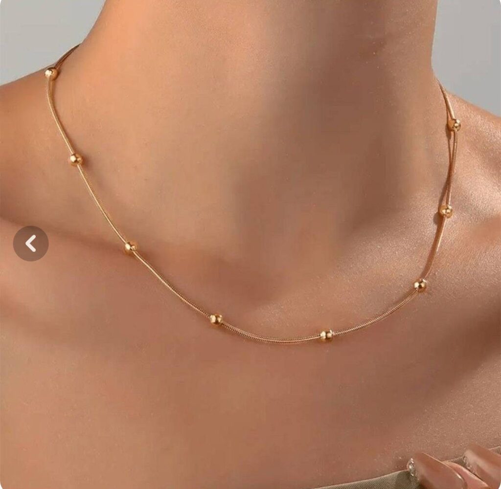 گردنبند توپی