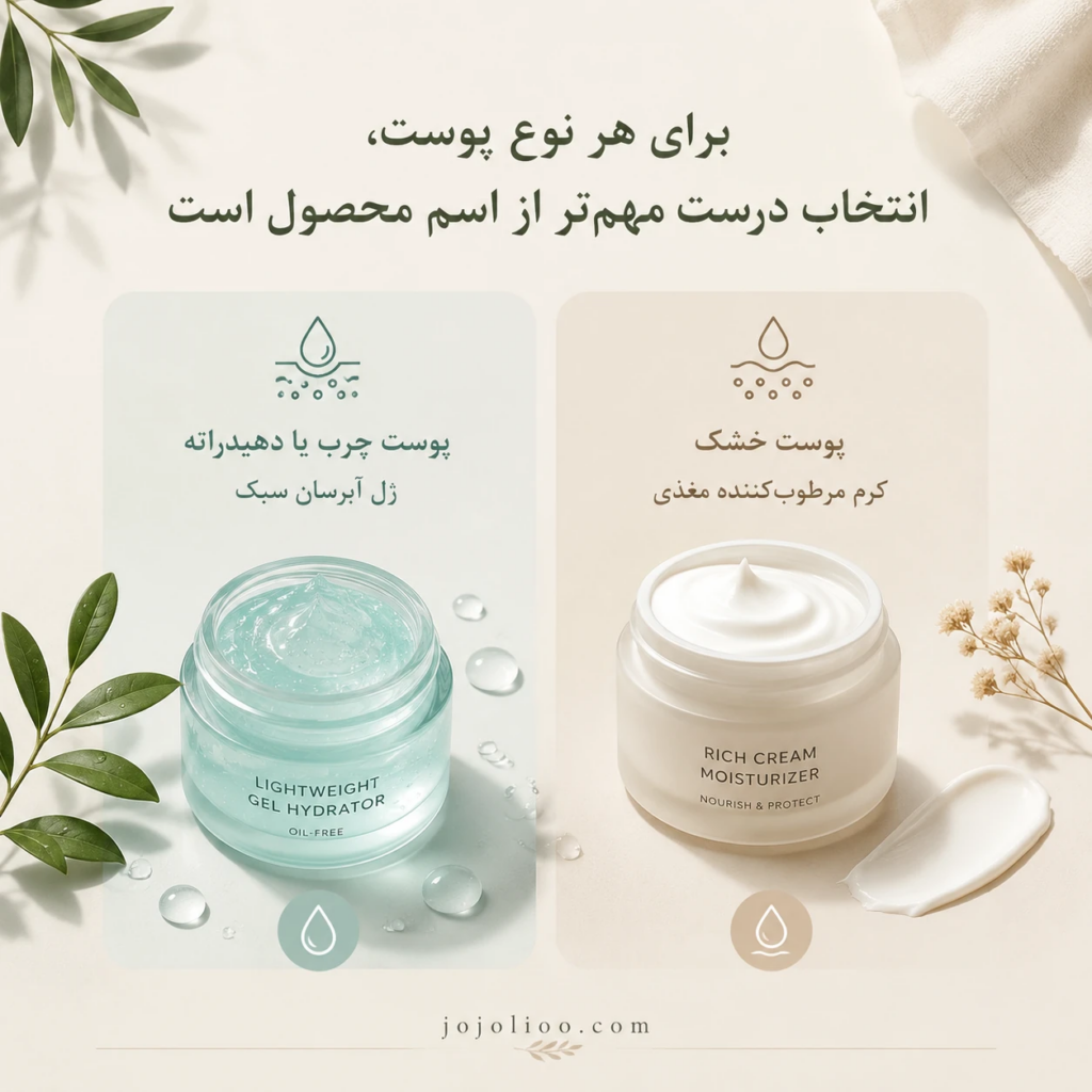 تفاوت پوست