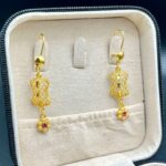 گوشواره طرح هندی آویز دار