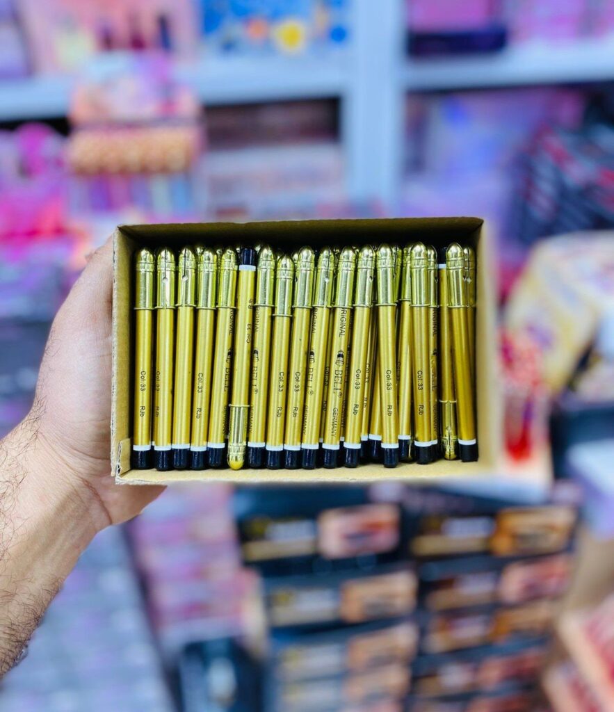 مداد مشکی بل پوکه طلای اصلی