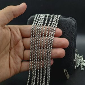 زنجیر طنابی استیل 50 سانت