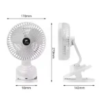 پنکه رومیزی شارژی پی نت مدل P803 - Image 2