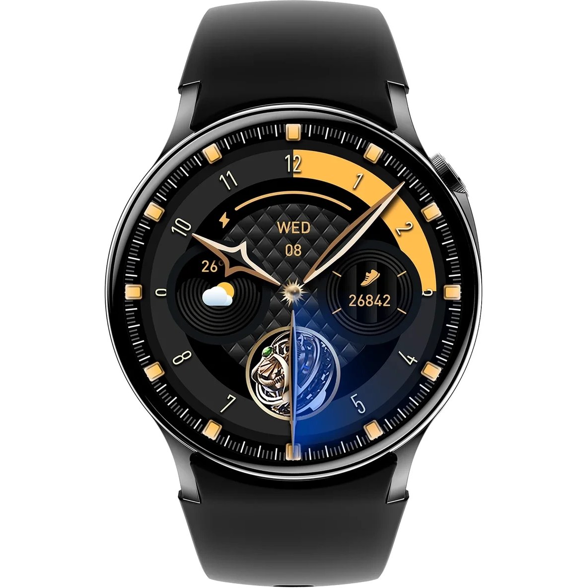 59wkOJdLjurJRHx2 ساعت هوشمند کربی مدل Crbe BLACK HOLE