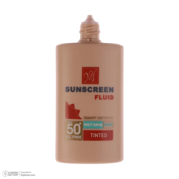 ضد آفتاب فلوئید رنگی مای مدل اسمارت دیفنس با SPF50 حجم 50 میلی لیتر (فاقد چربی) - Image 2