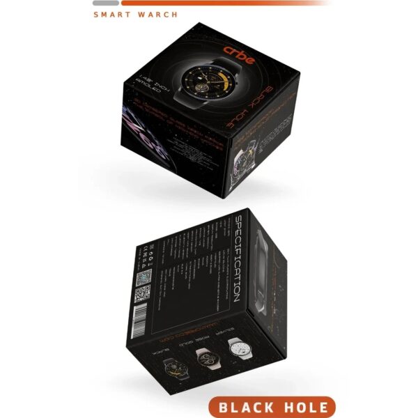 ساعت هوشمند کربی مدل Crbe BLACK HOLE - Image 2