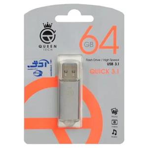 فلش مموری کویین تک مدل Quick ظرفیت 64 گیگابایت USB 3.1