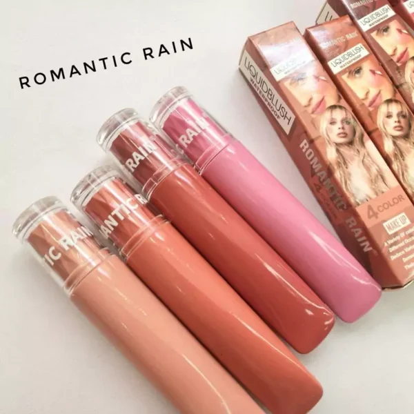 رژگونه مایع تیوپی Romantic Rain مدل Liquid Blush - تصویر 4