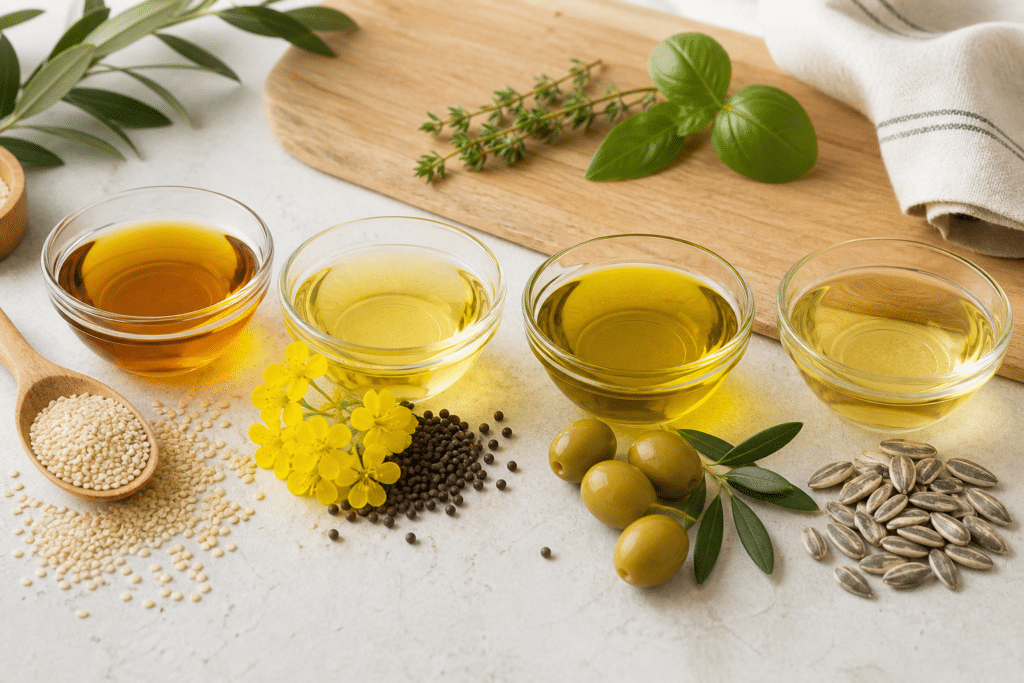 انواع روغن خوراکی